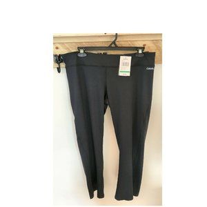 Cabela's Women's Lycra Sport Active Pant Black Fitness Size LARGE NEW MSRP $60